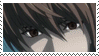 Stamp gif cycling between the main characters in Death Note